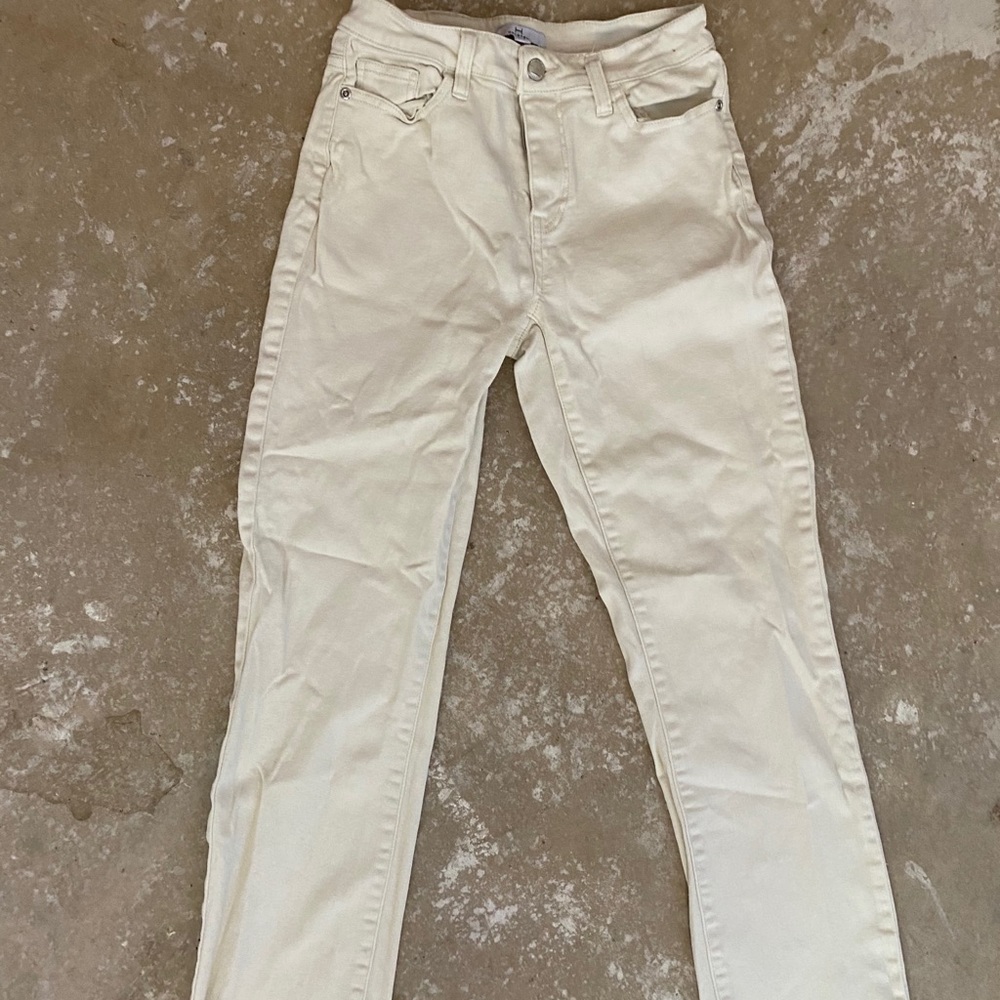 Cream Jeans Straight Leg Jeans